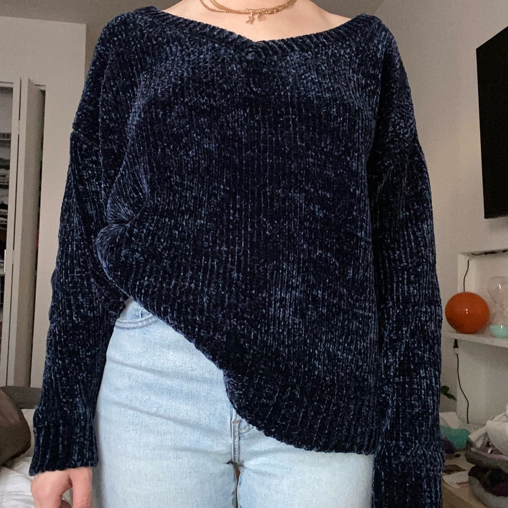 GAP Blue Knit Sweater S